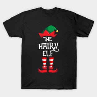 Hairy Elf Matching Family Christmas T-Shirt